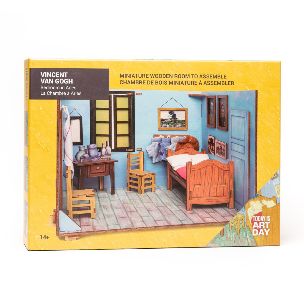 Van Gogh Bedroom In Arles - Miniature Wooden Room