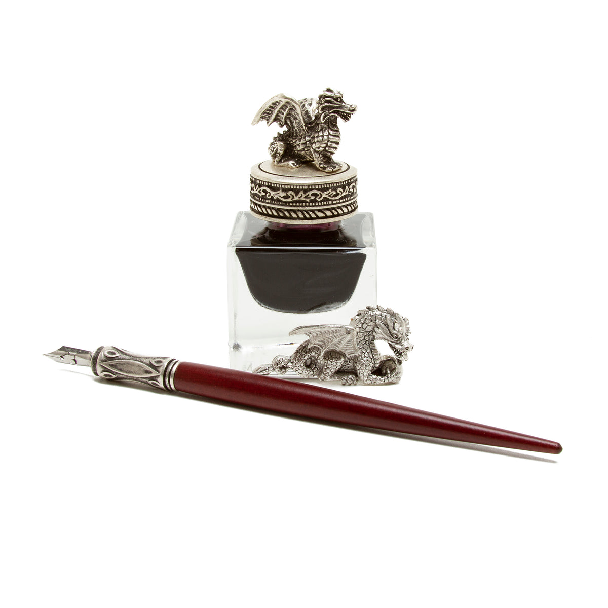 Calligraphy Set with Dragon Inkwell | Getty Store
