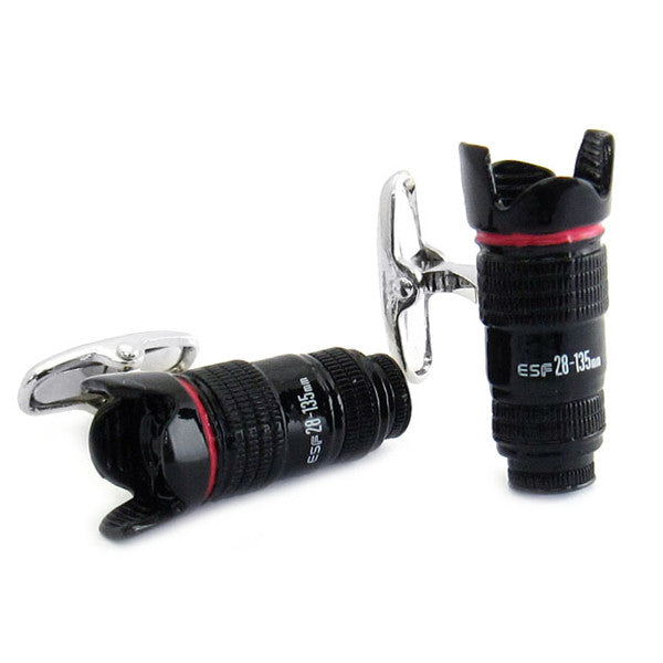 Cuff Links- Camera Lens | Getty Store
