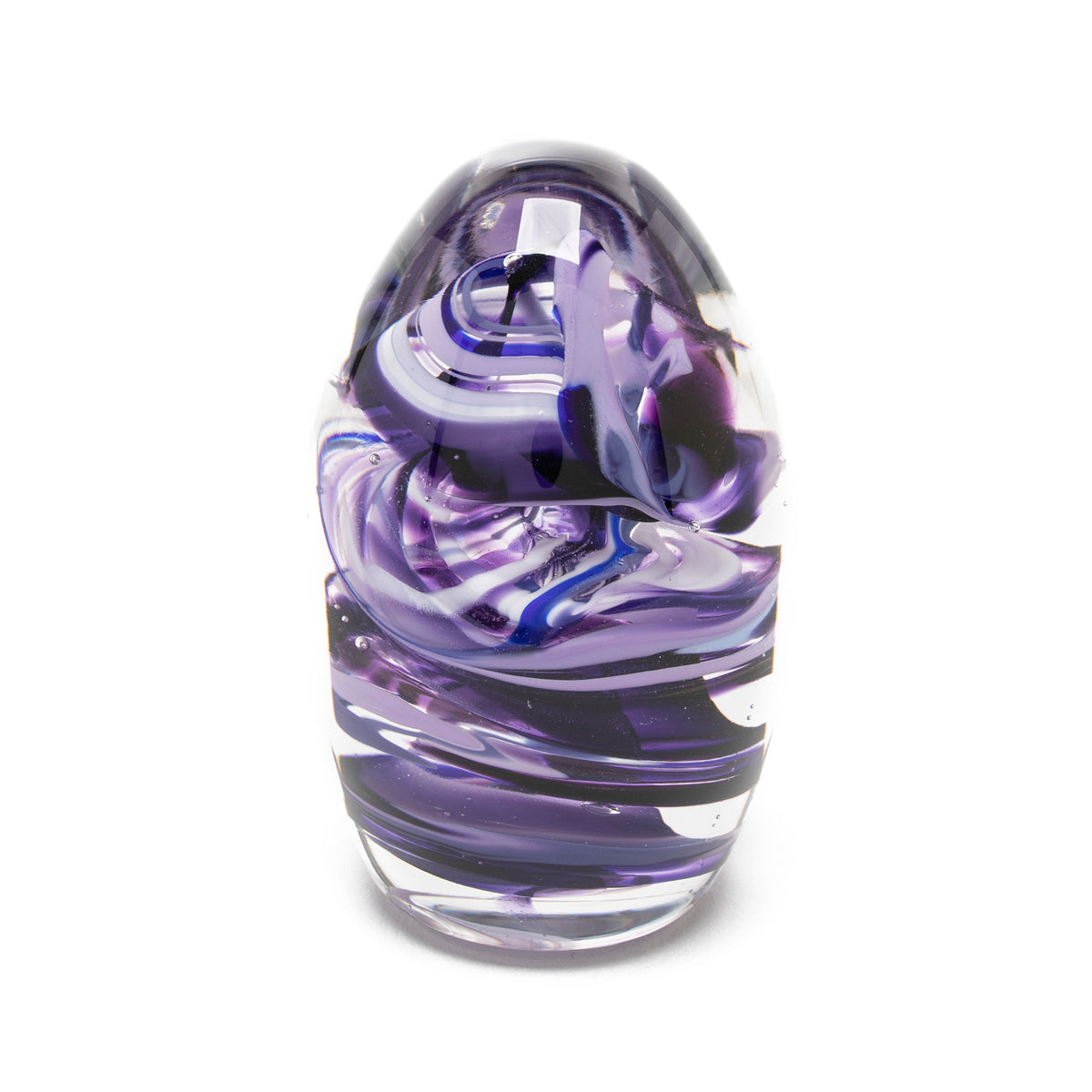 Egg Paperweight - Purple