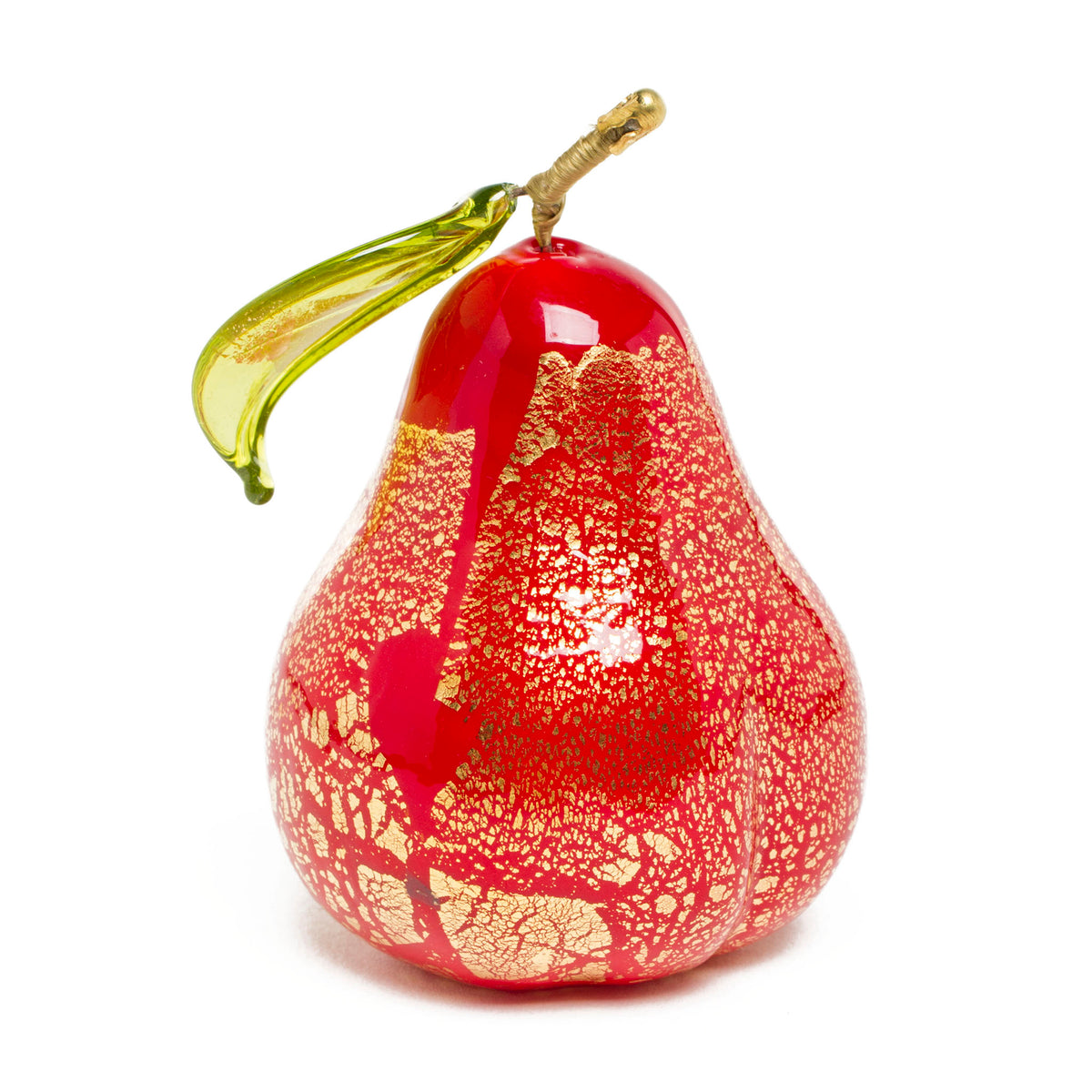 Handblown Murano Glass Pear