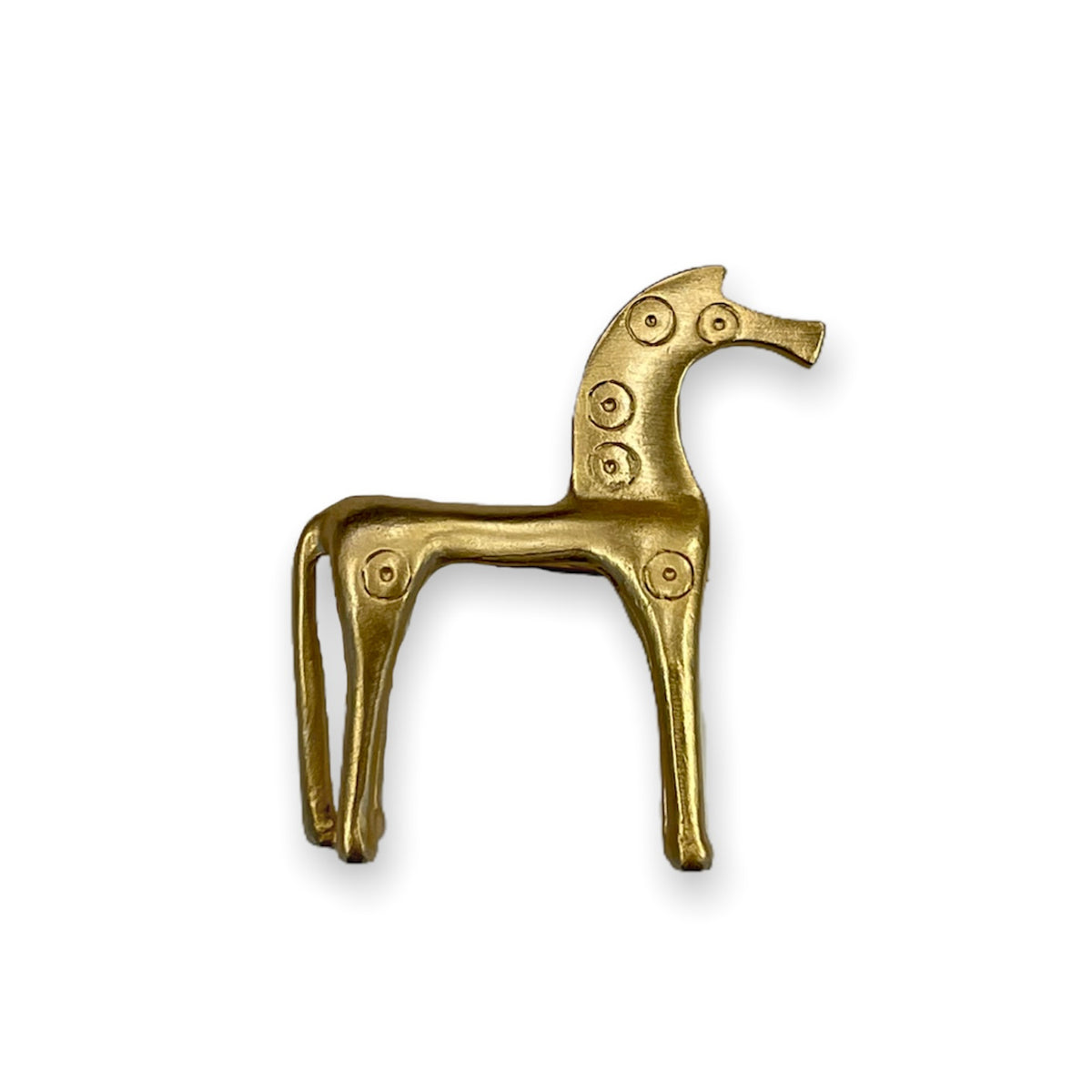 Greek Horse Brooch